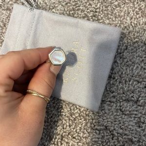 Kendra Scott Sterling silver Davis cocktail ring